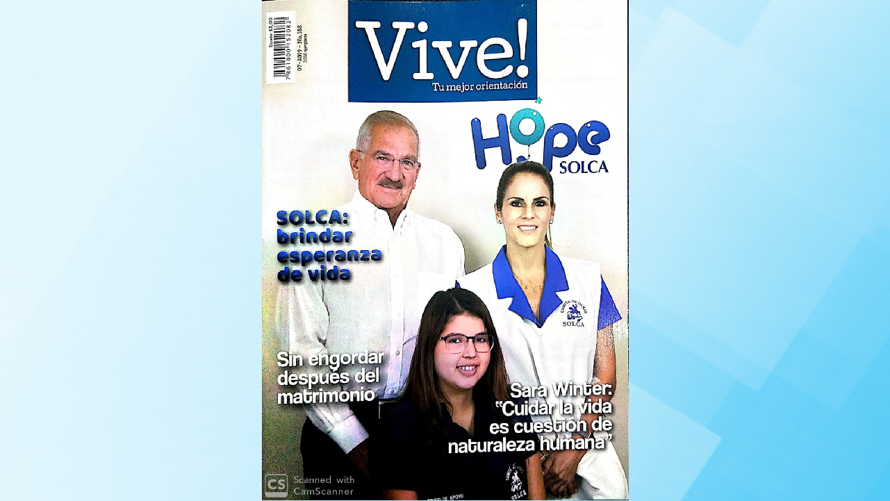 revista Vive portada del ejemplar